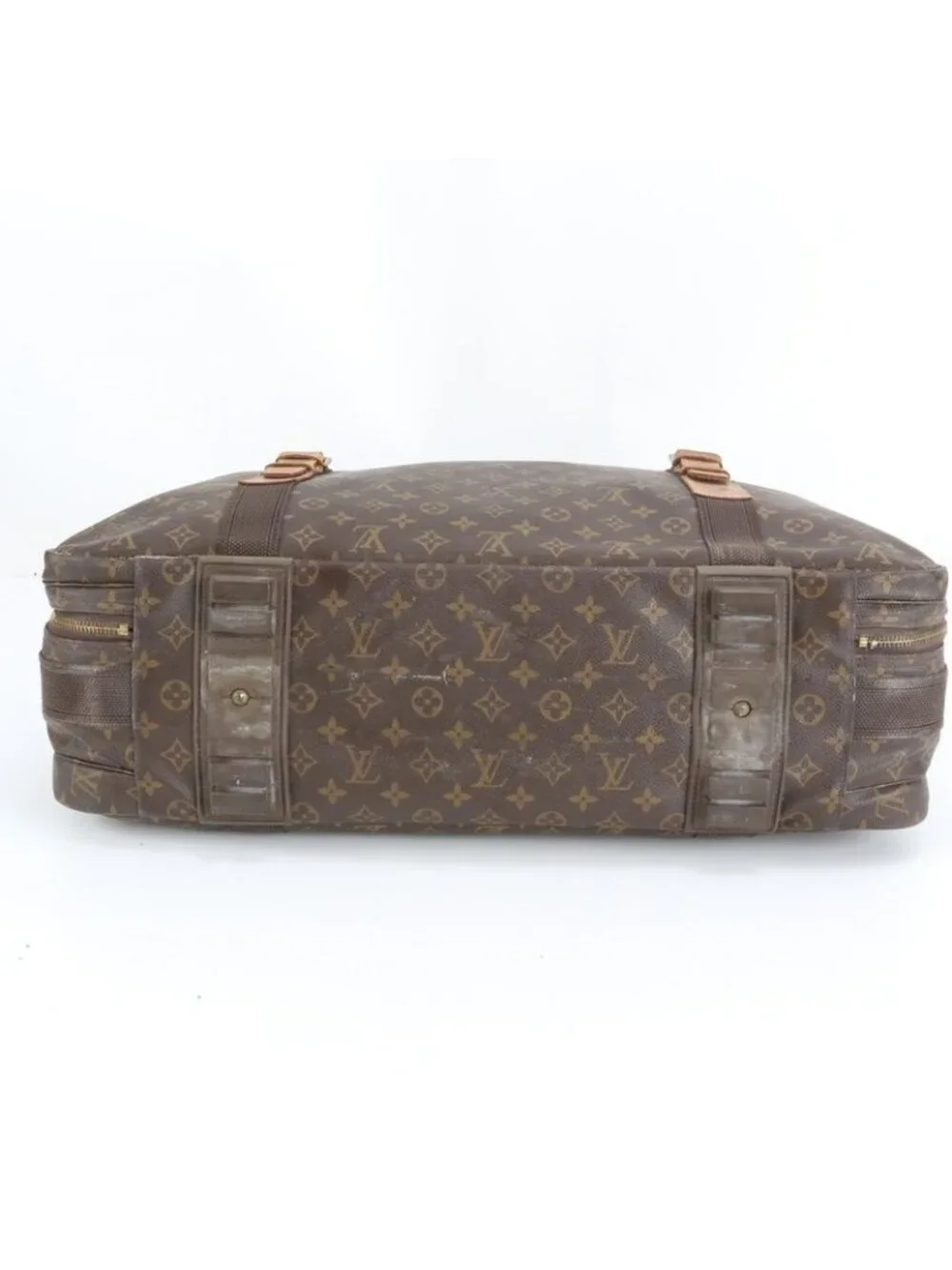 ★SOLD★ Louis Vuitton Monogram Satellite 60 Leather Boston Bag Business Travel - Picture 6 of 12